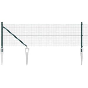 vidaXL Clôture en fil métallique verte 0,6x10 m - clôture métallique vidaXL Clôture en fil métallique verte 0,6x10 m - clôture métallique