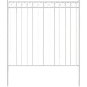 Panneau de Clôture de Jardin en Acier Vidaxl - Barrière Extérieure Moderne Panneau de Clôture de Jardin en Acier Vidaxl - Barrière Extérieure Moderne