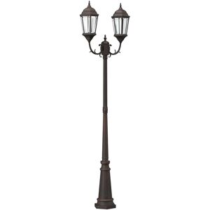 Vidaxl - Pieu de Lumière de Jardin Bronze Aluminium 68 x 20 x 235 cm Vidaxl - Pieu de Lumière de Jardin Bronze Aluminium 68 x 20 x 235 cm