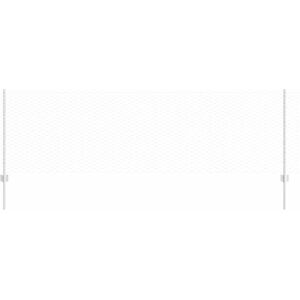 Vividaxl Ensemble de Clôture en Acier Galvanisé - 80 cm, 0,8x50 m, Argent - Clôture Vividaxl Ensemble de Clôture en Acier Galvanisé - 80 cm, 0,8x50 m, Argent - Clôture
