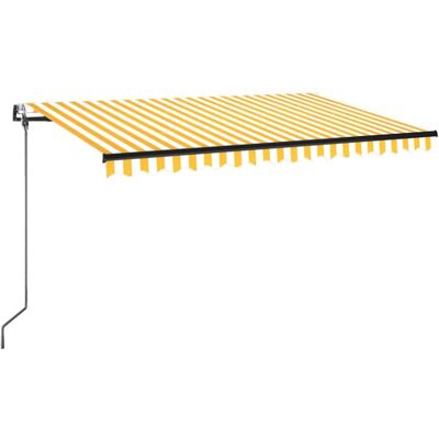 Maisonchic 400x350 cm Toldo Retractable - Résistant à l'eau et UV Maisonchic 400x350 cm Toldo Retractable - Résistant à l'eau et UV