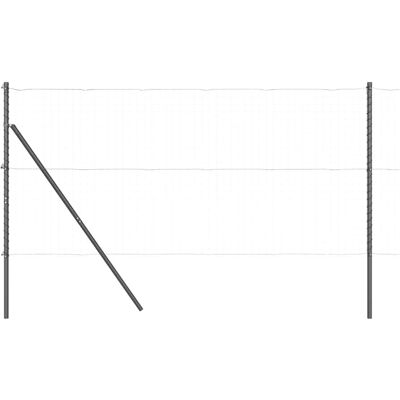 N/A - Poteau de Clôture - Acier Galvanisé - 150cm - 52 pcs N/A - Poteau de Clôture - Acier Galvanisé - 150cm - 52 pcs
