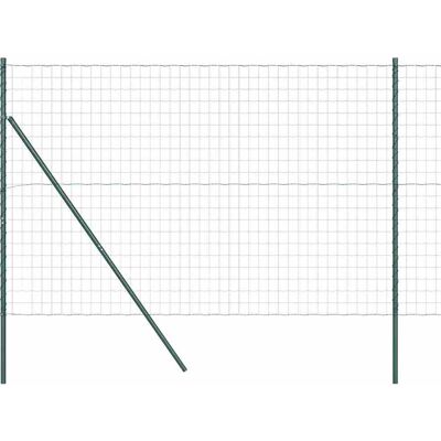 vidaXL Fixation au sol Euro pour clôture 10 x 1,6 m Vert Maille vidaXL Fixation au sol Euro pour clôture 10 x 1,6 m Vert Maille
