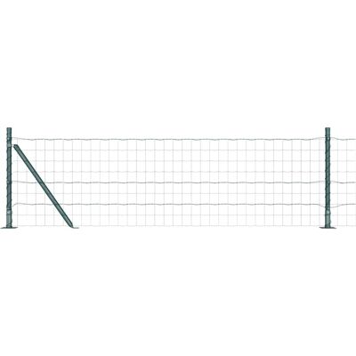 vidaXL Clôture Euro avec Base en Béton 50 x 0,4 m Vert Maille vidaXL Clôture Euro avec Base en Béton 50 x 0,4 m Vert Maille
