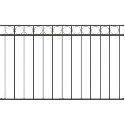 Panneau de Clôture en Métal Gris vidaXL 1,7x0,8 m - Panneau de Clôture Panneau de Clôture en Métal Gris vidaXL 1,7x0,8 m - Panneau de Clôture