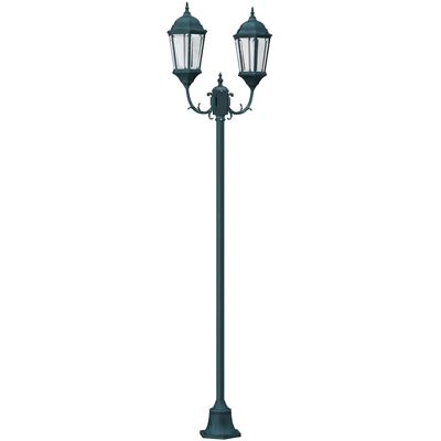 Lampe de Jardin avec Poteau et 2 Ampoules E27 - Lumière de Jardin Lampe de Jardin avec Poteau et 2 Ampoules E27 - Lumière de Jardin