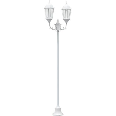 Vidaxl Éclairage Extérieur Blanc en Métal - Éclairage Extérieur Vidaxl Éclairage Extérieur Blanc en Métal - Éclairage Extérieur