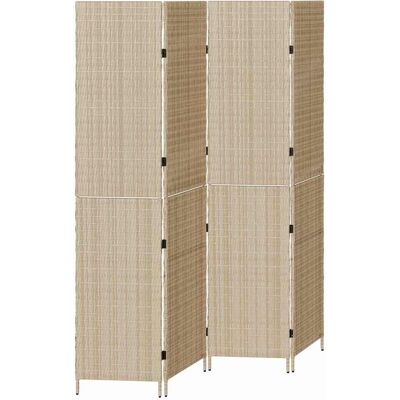 VidaXL Paravent - Réglable, Léger, Élégant Bois Naturel - Paravent VidaXL Paravent - Réglable, Léger, Élégant Bois Naturel - Paravent