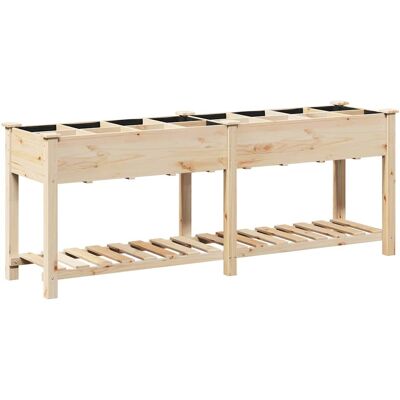 Vidaxl Bac à Plantes de Jardin - Bois Moderne Durable pour Intérieur & Extérieur Vidaxl Bac à Plantes de Jardin - Bois Moderne Durable pour Intérieur & Extérieur