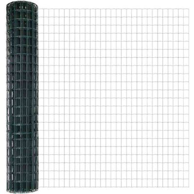 Clôture Euro avec 5 poteaux en U Vert 1.6x10 m Acier vidaXL - Clôture Clôture Euro avec 5 poteaux en U Vert 1.6x10 m Acier vidaXL - Clôture