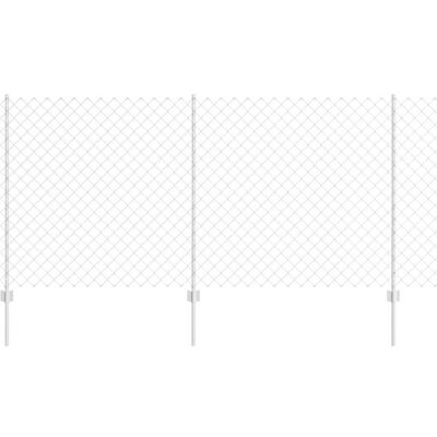 Clôture en acier galvanisé vidaXL - 120 x 1000 cm - Durable, Résistant aux Intempéries, Facile à Installer Clôture en acier galvanisé vidaXL - 120 x 1000 cm - Durable, Résistant aux Intempéries, Facile à Installer