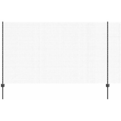 vidaXL Clôture de Jardin 10 Poteaux Gris 1.4x10m - Clôture de Jardin vidaXL Clôture de Jardin 10 Poteaux Gris 1.4x10m - Clôture de Jardin