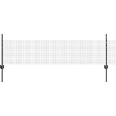 vidaXL Ensemble de Clôture en Acier Galvanisé 22 Poteaux Gris 0.5x50 m - Clôture vidaXL Ensemble de Clôture en Acier Galvanisé 22 Poteaux Gris 0.5x50 m - Clôture
