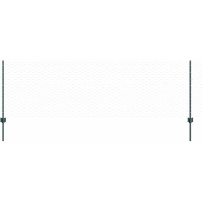 vidaXL Profilé en U 11 pièces, Clôture Hexagonale 0,8x100m vidaXL Profilé en U 11 pièces, Clôture Hexagonale 0,8x100m