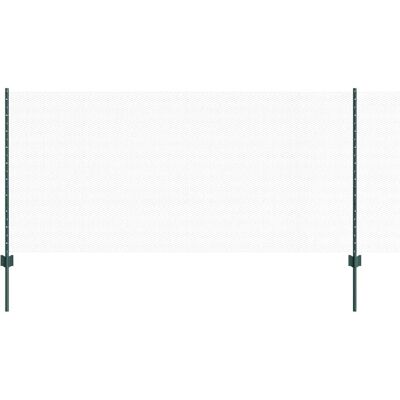 vidaXL Canal U Vert Clôture 11 pcs 100cm Acier - Clôture vidaXL Canal U Vert Clôture 11 pcs 100cm Acier - Clôture