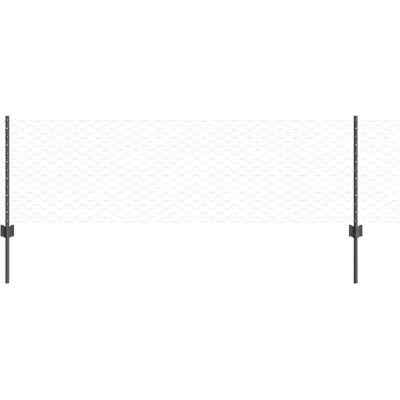 Clôture 11 pcs U-Channel Gris 60cm Acier - Clôture Hexagonale Grise 0.6x25m Acier Vidaxl Clôture 11 pcs U-Channel Gris 60cm Acier - Clôture Hexagonale Grise 0.6x25m Acier Vidaxl