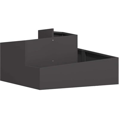 Vidaxl Pot de Fleurs Rectangulaire en Métal Moderne Vidaxl Pot de Fleurs Rectangulaire en Métal Moderne