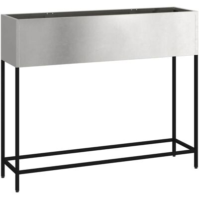 vidaXL - Decor Planter - Acier inoxydable - Grand - Planter vidaXL - Decor Planter - Acier inoxydable - Grand - Planter
