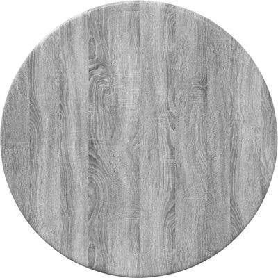 vidaXL Plateau de table Gris Sonoma Ø 30 x 1,5 cm Bois d'ingénierie vidaXL Plateau de table Gris Sonoma Ø 30 x 1,5 cm Bois d'ingénierie