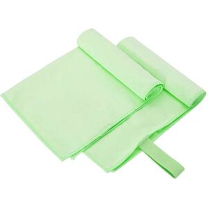 vidaXL Serviettes de sport 2 pcs Vert 50 x 30 cm vidaXL Serviettes de sport 2 pcs Vert 50 x 30 cm