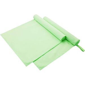 vidaXL Serviettes de sport 2 pcs Vert 180 x 90 cm vidaXL Serviettes de sport 2 pcs Vert 180 x 90 cm