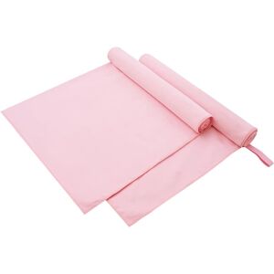 vidaXL Serviettes de sport 2 pcs Rose 180 x 90 cm vidaXL Serviettes de sport 2 pcs Rose 180 x 90 cm