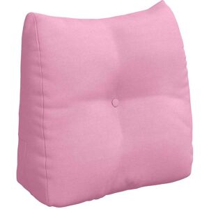 vidaXL Coussin de Dos Rose 45 x 24 x 50 cm tissu vidaXL Coussin de Dos Rose 45 x 24 x 50 cm tissu
