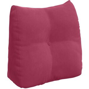 vidaXL Coussin de Dos Bordeaux 45 x 24 x 50 cm Velours vidaXL Coussin de Dos Bordeaux 45 x 24 x 50 cm Velours