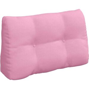 vidaXL Coussin de Dos Rose 80 x 24 x 50 cm tissu vidaXL Coussin de Dos Rose 80 x 24 x 50 cm tissu