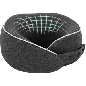 vidaXL Coussin de voyage pour le cou Gris foncé vidaXL Coussin de voyage pour le cou Gris foncé