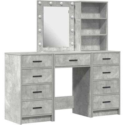 vidaXL Set aus 3 Beton grau Beton Standard Hochschrank Stauraum - Armoire haute vidaXL Set aus 3 Beton grau Beton Standard Hochschrank Stauraum - Armoire haute