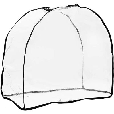 vidaXL Housse de poussette pour animaux Transparent 66 x 35 x 59 cm vidaXL Housse de poussette pour animaux Transparent 66 x 35 x 59 cm