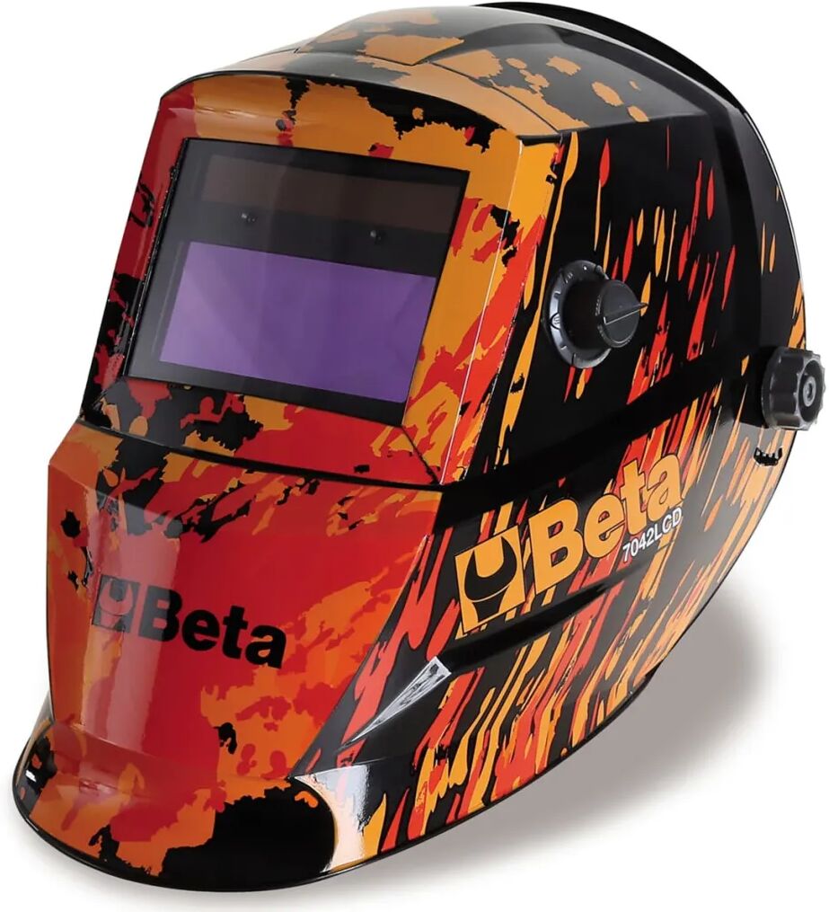 Beta Tools casque de soudage auto-obscurcissant LCD 7042LCD