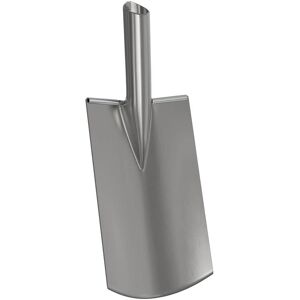 vidaXL Tête de pelle Argent 43 x 17 cm Acier enduit de poudre vidaXL Tête de pelle Argent 43 x 17 cm Acier enduit de poudre