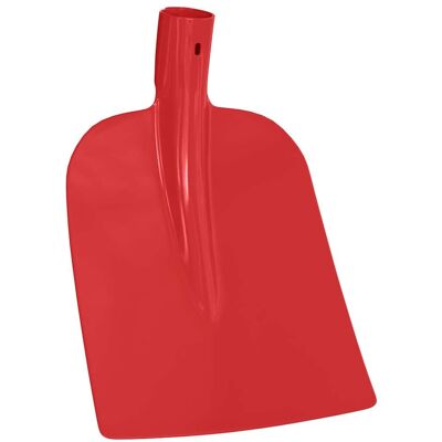 vidaXL Tête de pelle Rouge 32 x 24,5 cm Acier enduit de poudre vidaXL Tête de pelle Rouge 32 x 24,5 cm Acier enduit de poudre