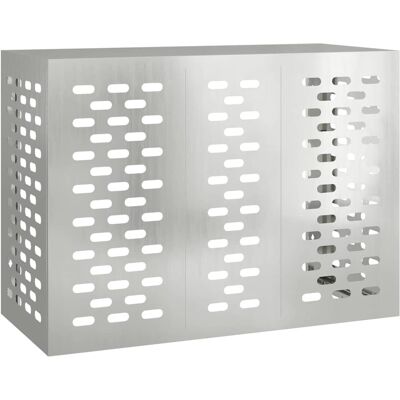 vidaXL Housse de climatiseur Argenté 110 x 50 x 80 cm vidaXL Housse de climatiseur Argenté 110 x 50 x 80 cm