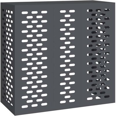 vidaXL Housse de climatiseur Anthracite 110 x 50 x 105 cm vidaXL Housse de climatiseur Anthracite 110 x 50 x 105 cm