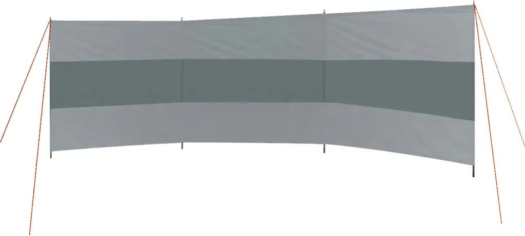 Bo-Camp Brise-vent avec poutres supérieures Caira 500x140 cm Gris