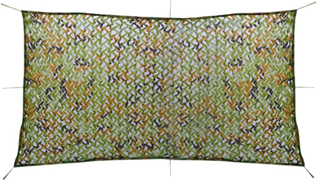 vidaXL Filet de camouflage avec sac de rangement 1,5 x 3 m