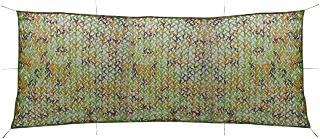 vidaXL Filet de camouflage avec sac de rangement 1,5 x 4 m