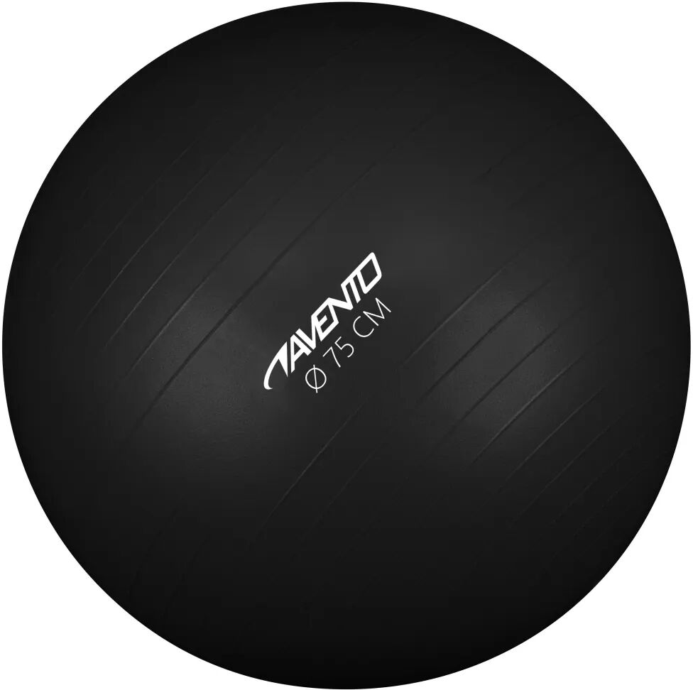 Avento Ballon de fitness/d'exercice Diamètre 75 cm Noir