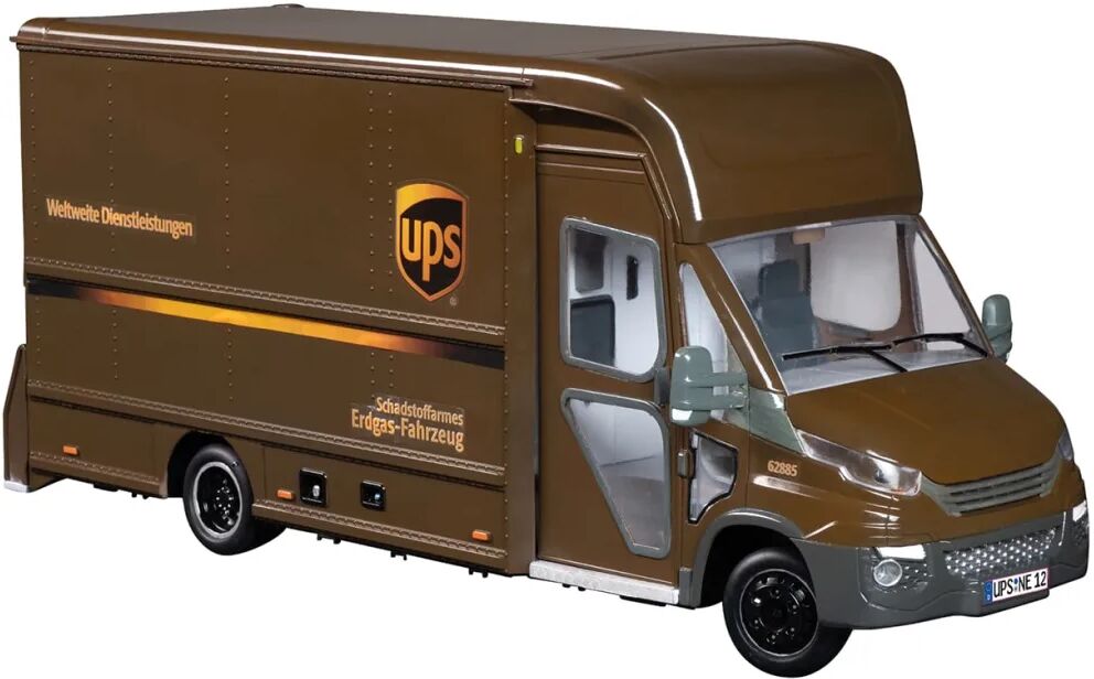 UPS Camion de livraison télécommandé jouet IVECO P80 Daily CNG 1:16