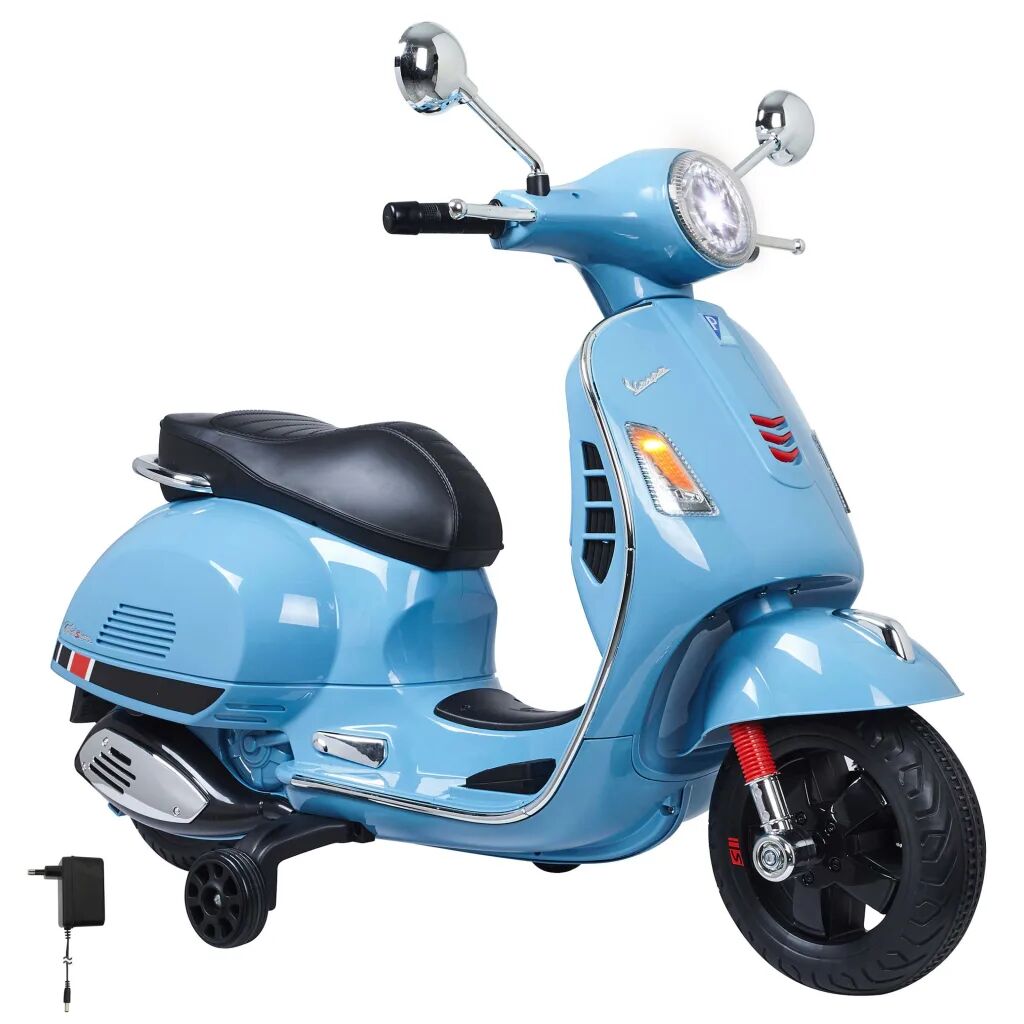 JAMARA Voiture jouet Vespa GTS 125 Bleu 12 V