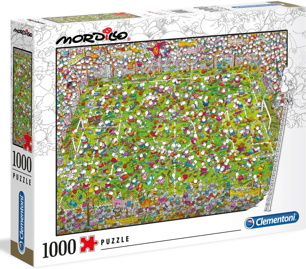 Clementoni Puzzle Mordillo The Match 1000 pcs