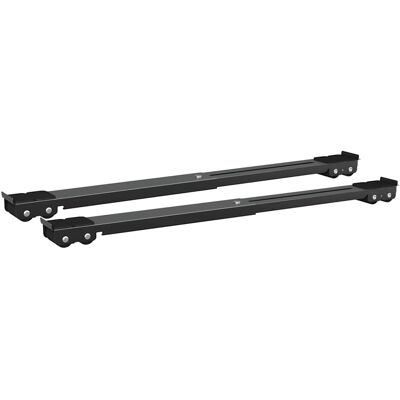 vidaXL Socle pour machine à laver 2 pc Noir 72 x 5 x 4,5 cm vidaXL Socle pour machine à laver 2 pc Noir 72 x 5 x 4,5 cm