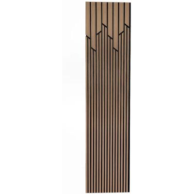 Vente-unique Panneau mural acoustique - Finition bois naturel foncé - Pack de 3,17 m² - Lot de 2 pièces - NAVIA Vente-unique Panneau mural acoustique - Finition bois naturel foncé - Pack de 3,17 m² - Lot de 2 pièces - NAVIA