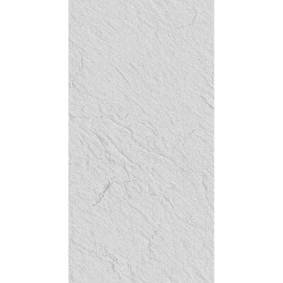 Vente-unique Feuille de pierre - Effet pierre naturelle - Pack de 5,76 m² - Lot de 8 pièces - L60 x H120 cm - blanc ivoire - SAMOVA Vente-unique Feuille de pierre - Effet pierre naturelle - Pack de 5,76 m² - Lot de 8 pièces - L60 x H120 cm - blanc ivoire - SAMOVA