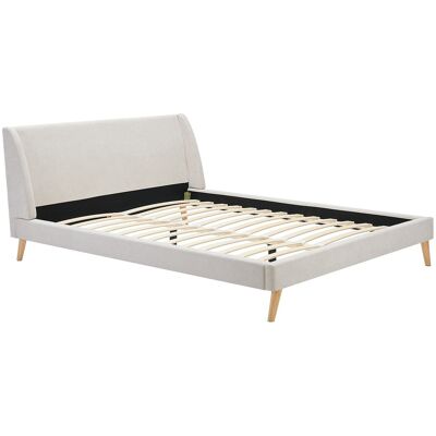Vente-unique Lit scandinave Bedenict - 180x200 - Polyester Vente-unique Lit scandinave Bedenict - 180x200 - Polyester