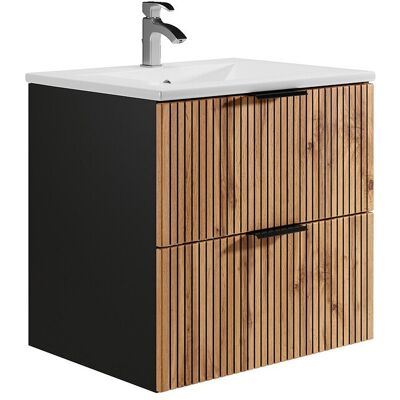 Meuble de salle de bain suspendu 60cm - Europe Meuble de salle de bain suspendu 60cm - Europe