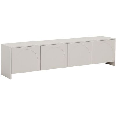 Vente-unique Meuble TV avec 4 portes - Beige - NALYRA de Maison Céphy Vente-unique Meuble TV avec 4 portes - Beige - NALYRA de Maison Céphy